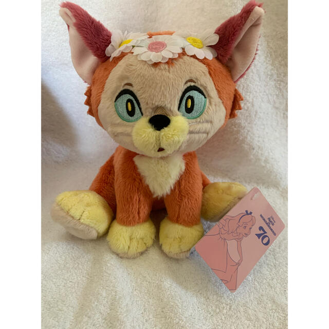 ディズニーストア 不思議の国のアリス ダイナ プラッシュ 2点 不思議の