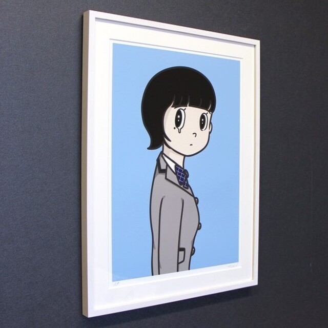 ハシヅメユウヤ 橋爪悠也 キャンバス ジークレー 真作 kyne 現代アート