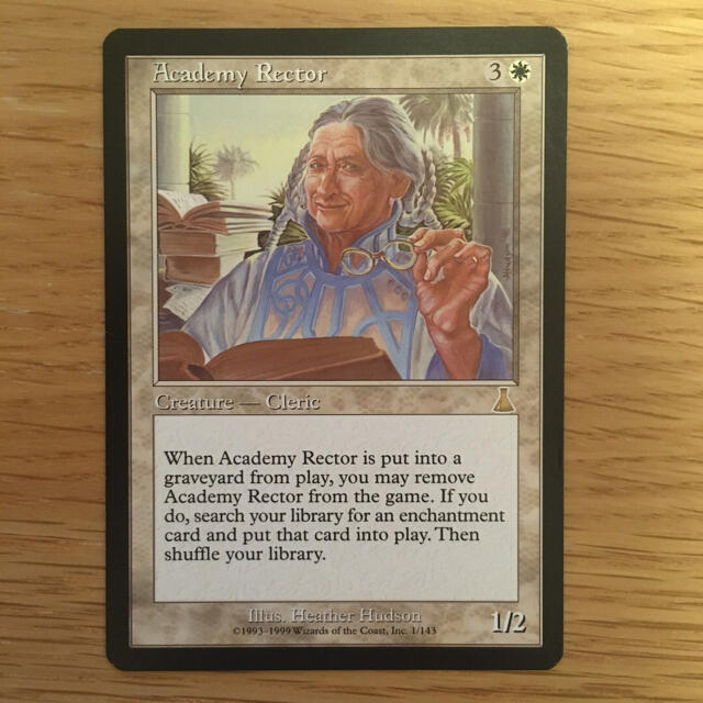 即決 MTG アカデミーの学長 英語版 Academy Rector MTG - Urza's