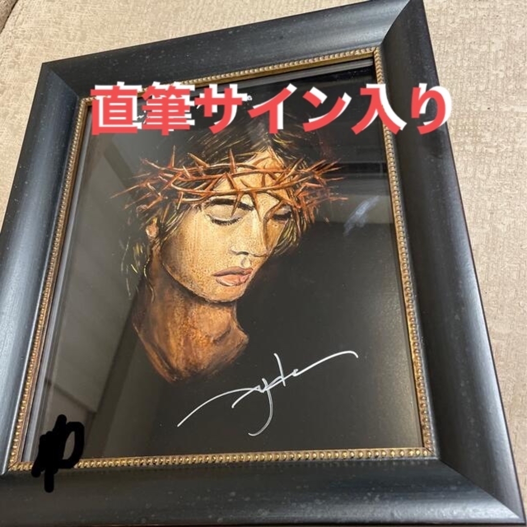 HYDE直筆サイン入り『FAITH』ジグレ L'Arc～en～Ciel L'Arc～en～Ciel