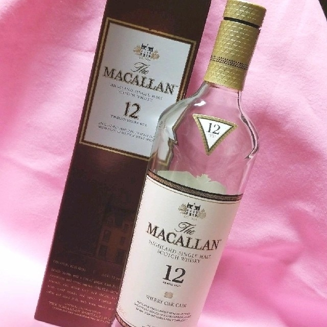 マッカラン12年 空箱 空き瓶の通販 by みまつ屋｜ラクマ