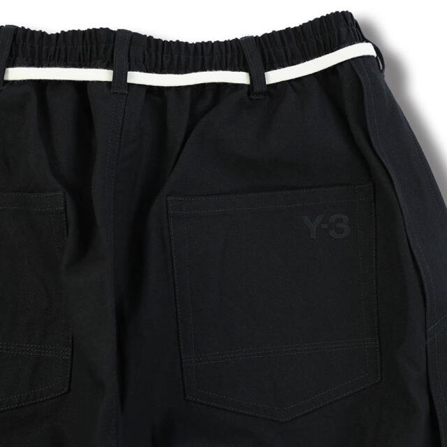 Y-3 M CANVAS WORKWEAR CROPPED PANTS