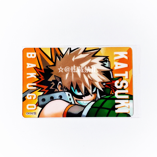 僕のヒーローアカデミア ヒロアカ bigトランプ カード 原作 爆豪勝己