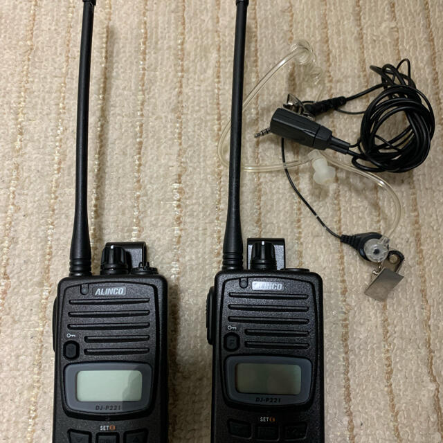 ALINCO DJ-P221 トランシーバー 2台セット アルインコ トランシーバDJ