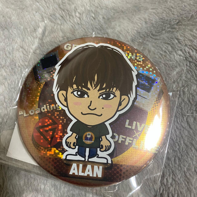 白濱亜嵐 EXILE GENERATIONS 直筆サイン入り 特大 缶バッジ 【公式通販