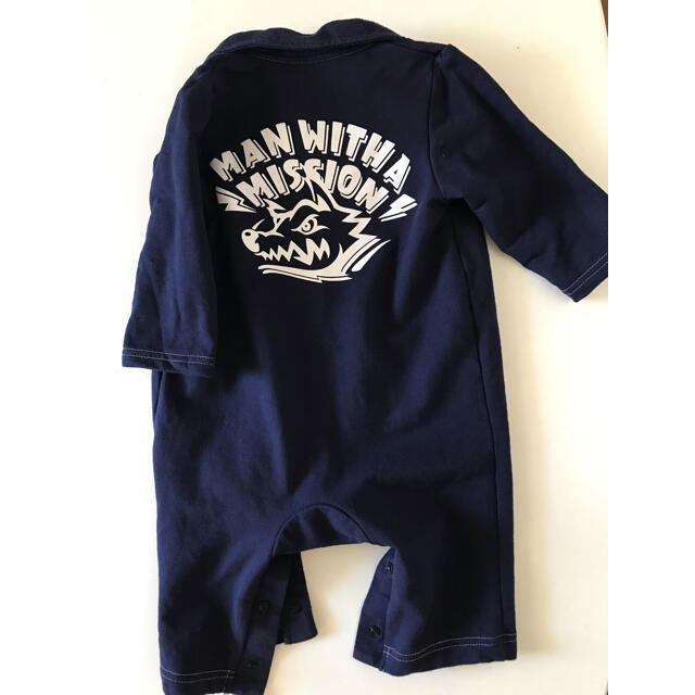 MAN WITH A MISSION - マンウィズ☆ツナギ戦闘服(ベビー)70サイズの