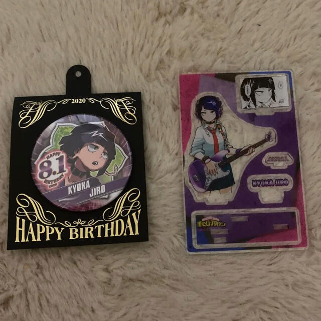 耳郎響香 バースデー 缶バッチ アクリルスタンドの通販 by 餅's shop