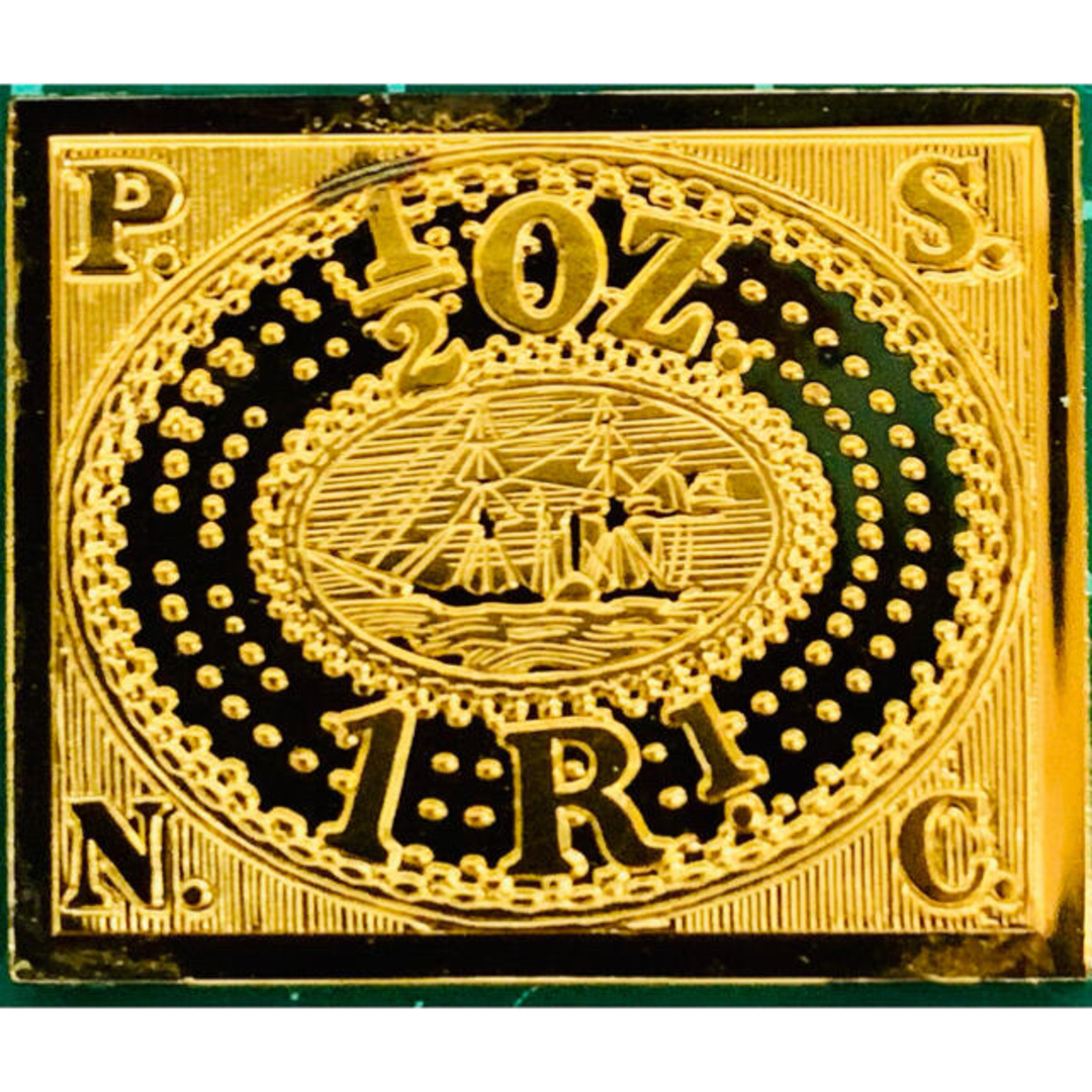 フランクリンミント 切手レプリカ 世界の国々の最初の切手 ペルー 説明