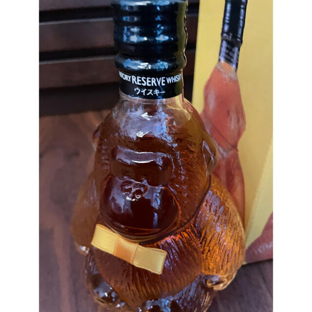 サントリー ウイスキー リザーブ 〈ゴリラさん型ボトル〉80ml 響マーク