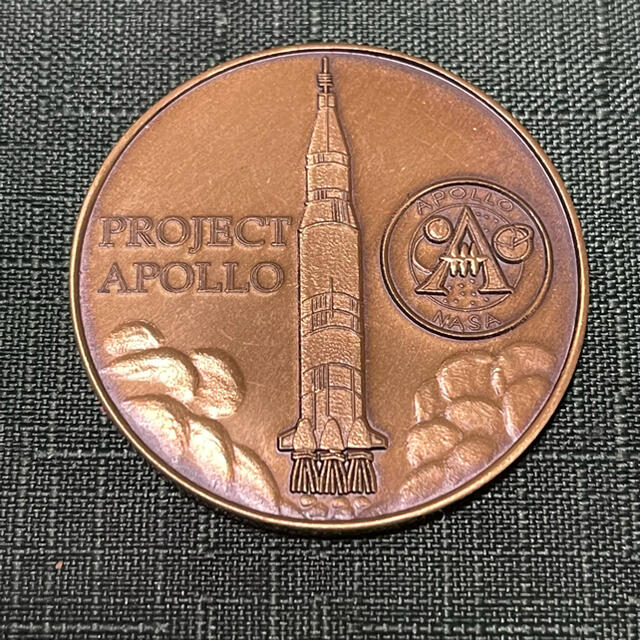 貴重 アポロ7号 アポロ初有人飛行 記念メダル 1968年