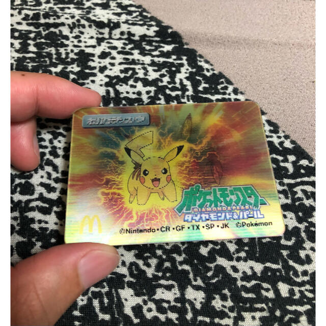 ポケットモンスターダイヤモンド&パール マクドナルド限定 3Dカード