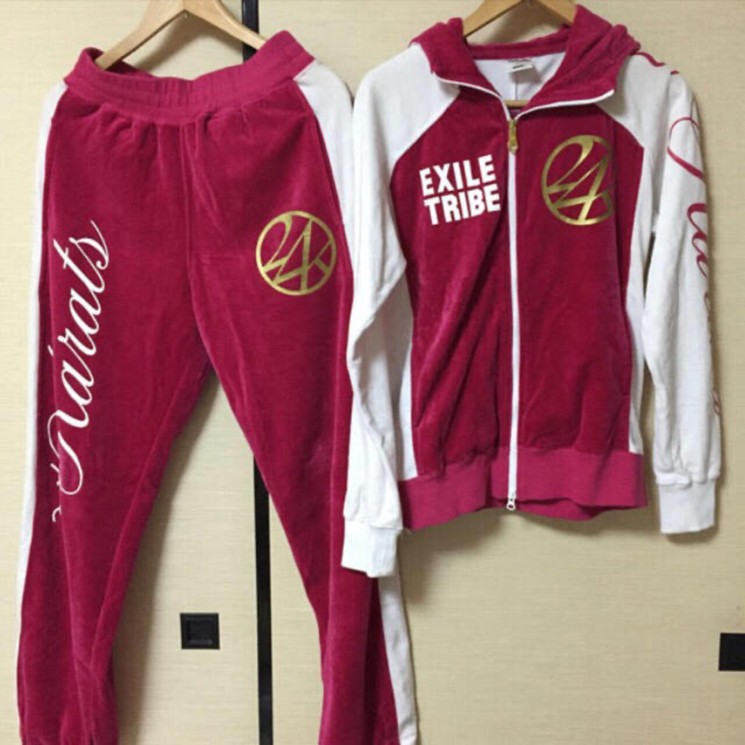 24karats セットアップ EXILE ゴールド、グレー、パープル 24karats