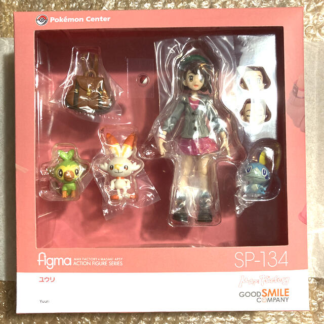 figma SP-134 ユウリ 未開封 ポケモンセンター ソード・シールド figma