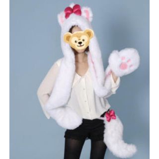 マリーちゃん マフラーキャップ ディズニー 被り物