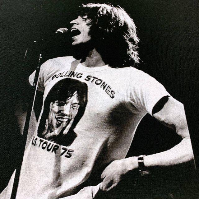 ミックジャガー】新品 ローリング ストーンズ 黒 Tシャツの通販 by