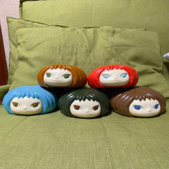 奈良美智 グミガール 5色セットの通販 by RIYAN's shop｜ラクマ