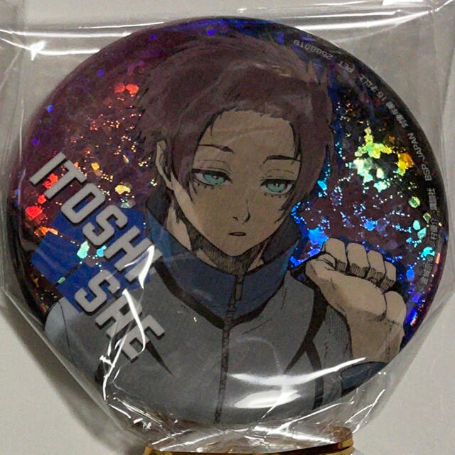 ブルーロック SEGA 池袋 GIGO 限定 ホログラム缶バッジ 糸師 凛