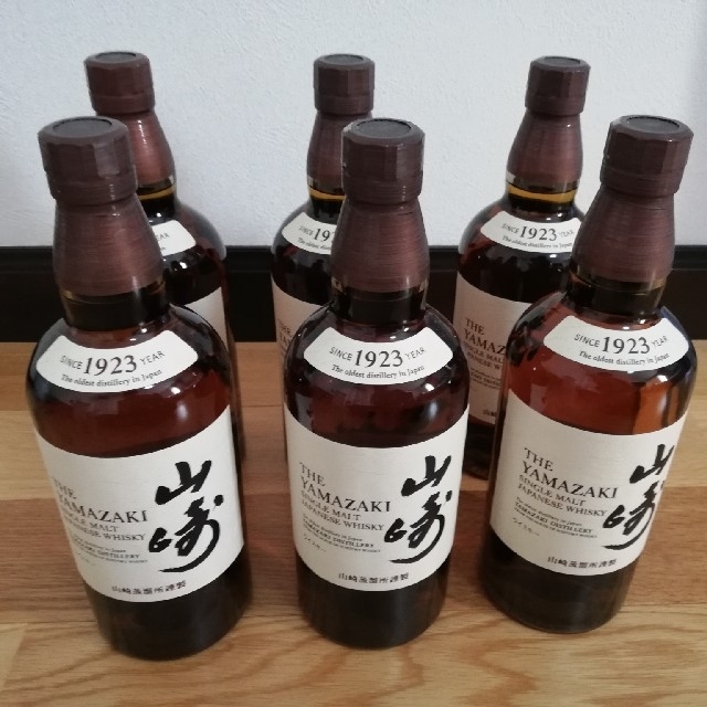 サントリー ウイスキー 山崎 ノンエイジ ノンビンテージ 6本セット 箱なし