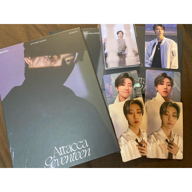 seventeen attacca ディエイト トレカ ミンハオ the8 SEVENTEEN