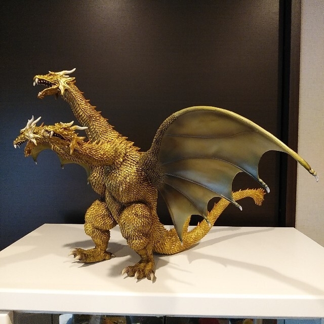 東宝大怪獣シリーズ キングギドラ(2001) 通常版 《翼の裏側に補修跡