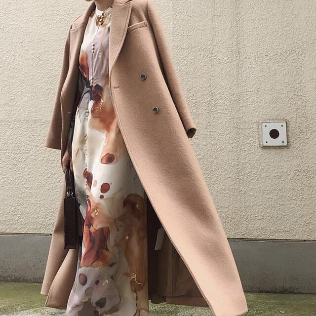 Ameri undressed back flare coat Msize