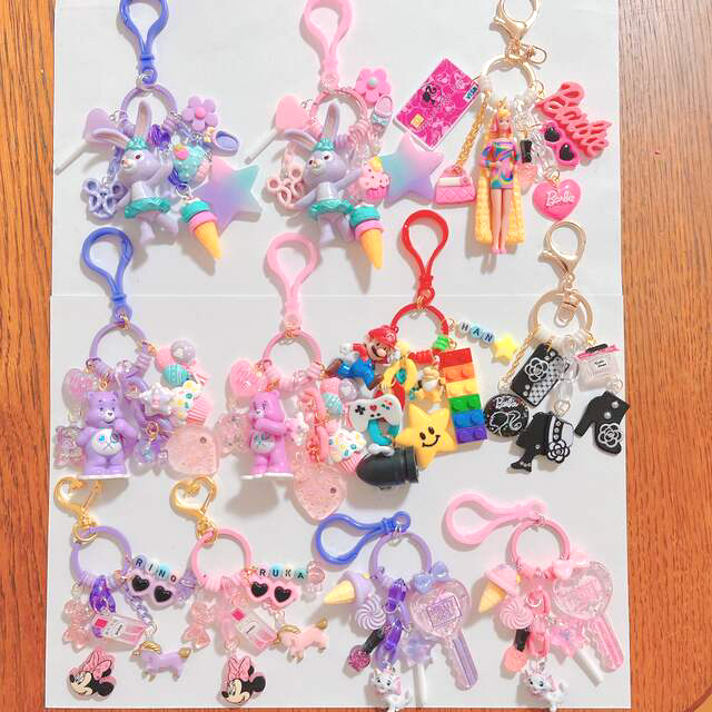 ஐmintさま ジャラジャラキーホルダー11点｡:°ஐ..♡*