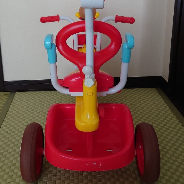 アンパンマン 折りたたみ三輪車