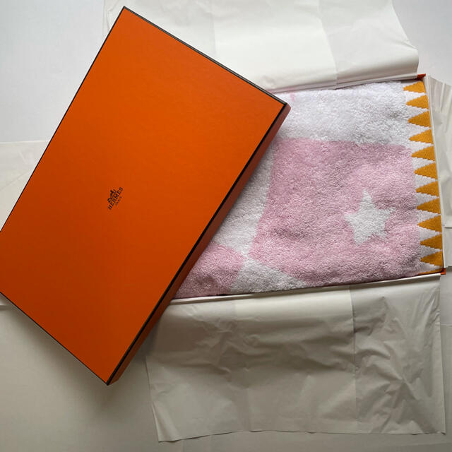 新品・未使用 HERMES エルメス☆サーカスバスタオル☆ベビーおくるみ