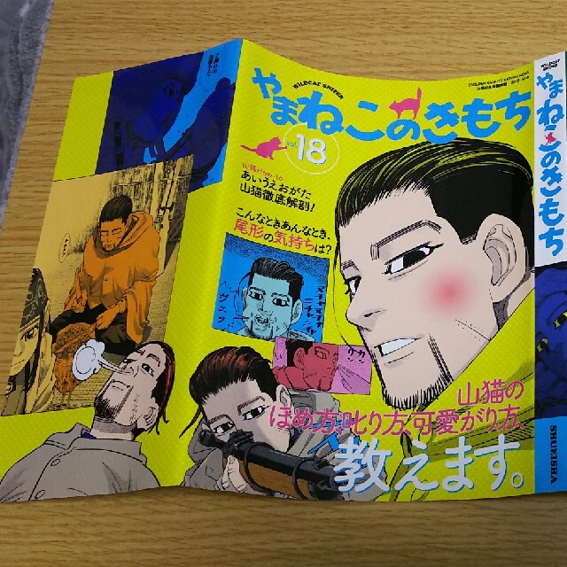 ゴールデンカムイ/ブックカバー/18巻/23巻/尾形/谷垣/非売品の通販 by