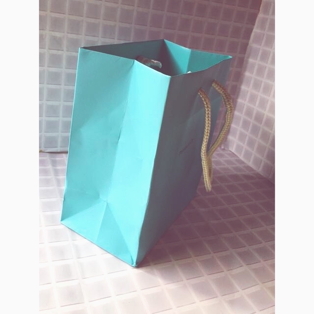 現行品Tiffanyティファニー未使用ミニショッパー紙袋50枚 ティファニー