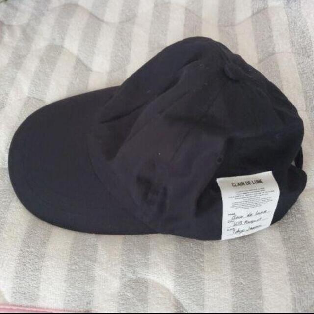 新品】CLAIR DE LUNE キャップ 川村壱馬 着用同型 色違い 黒