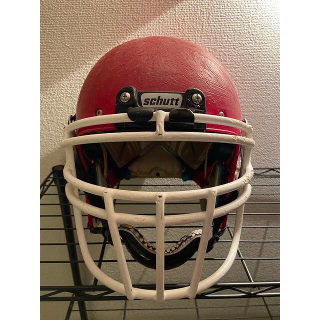 よ*う様 schutt アメリカンフットボールヘルメット 黒/赤 よ*う様
