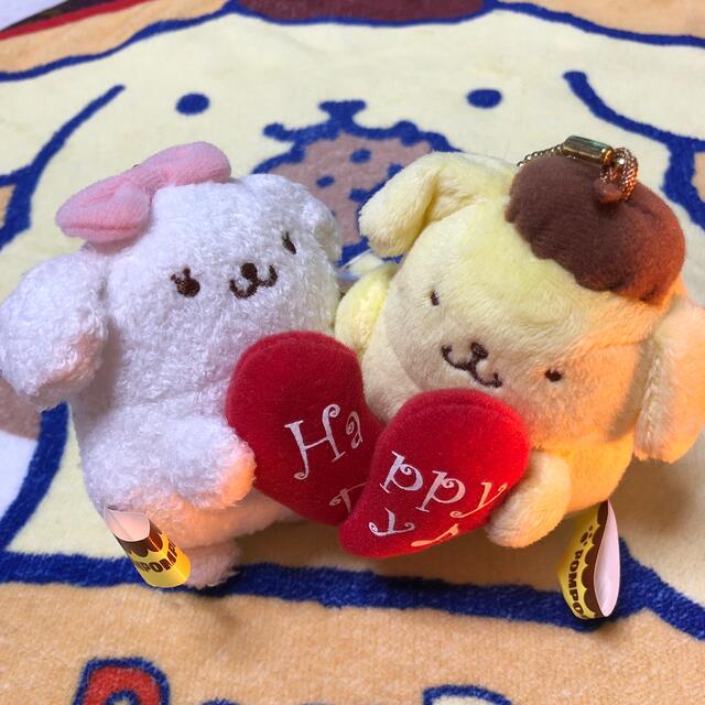 サンリオ ポムポムプリン プリン＆マカロン マスコット