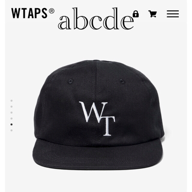 W)taps - wtaps キャップ T-6H 03 cotton twill capの通販 by thcsm's
