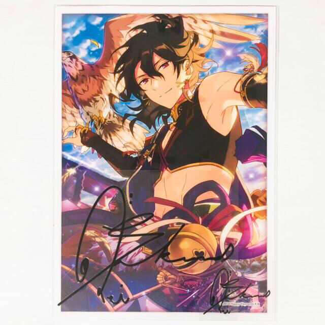 新品☆あんスタ【朔間零＆羽風薫】サインステッカーセット☆第二弾☆2