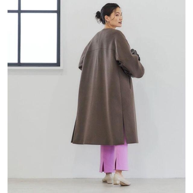 green label relaxing リッタイ スリーブ ノーラペル コート 【公式通販】