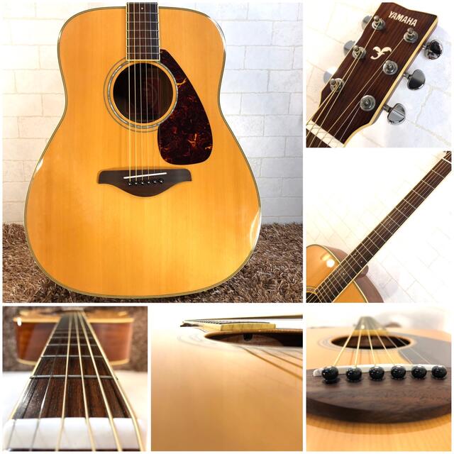 牛骨】ヤマハ！FG730S！アコギ！【弾き易く調整☆新品の弦】 ヤマハ