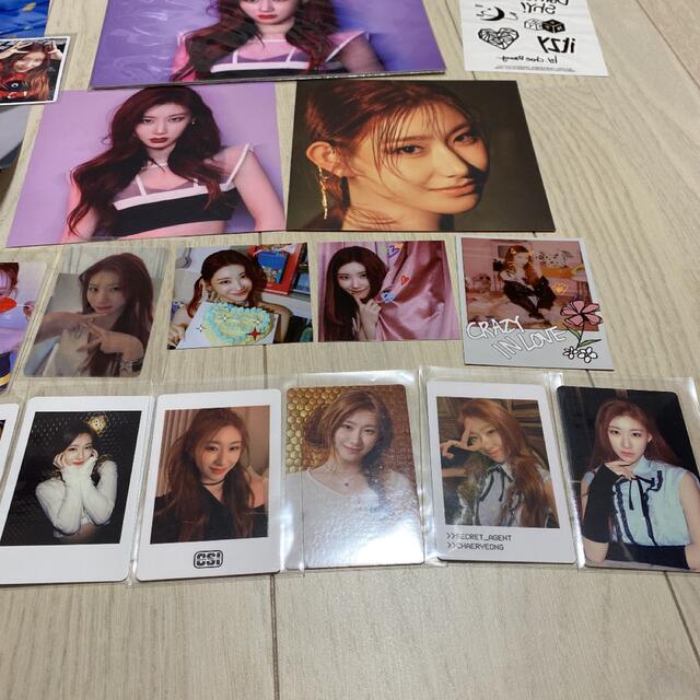 itzy 限定チェリョン チェキ サイン itzy 限定チェリョン チェキ ITZY