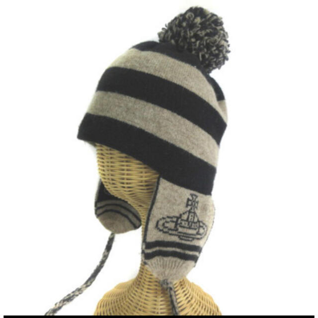 Vivienne Westwood 耳当て付きニット帽