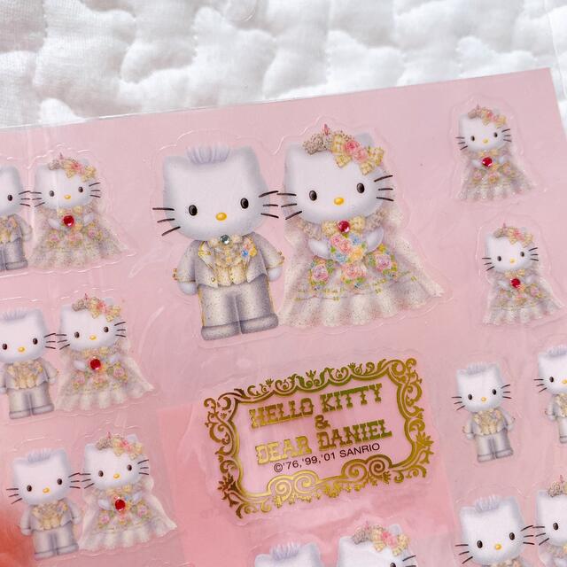 ハローキティ リングピロー 超レア物＞ ハローキティ＆ダニエル リング