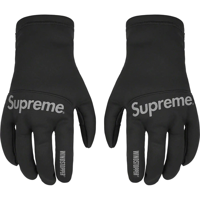 Supreme - M/L 黒 Supreme GORE WINDSTOPPER Gloves の通販 by KJ's