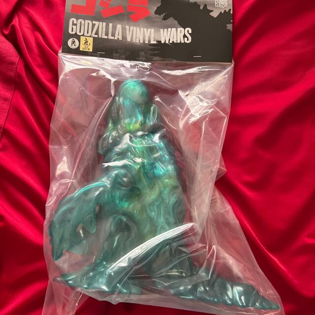 マーミット メディコムトイ ヘドラ 解剖図解 クリアグリーン ソフビ