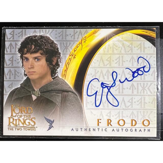 ロードオブザリング 直筆サイン 4枚組 ポートレート イライジャ