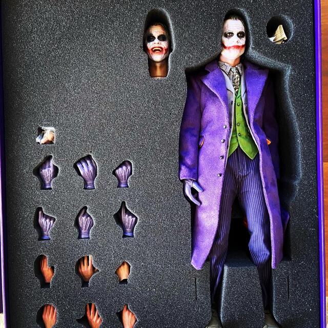 1/6 カスタム植毛ヘッド 『ダークナイト』ジョーカー 審問顔Ver2.0 1/6