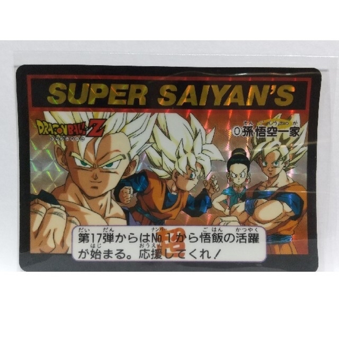 カードダスドラゴンボールZ 本弾 孫悟空一家 No646 ドラゴンボールZ