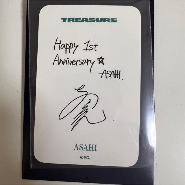 2025，SALE treasure アサヒ 直筆サイン トレカ