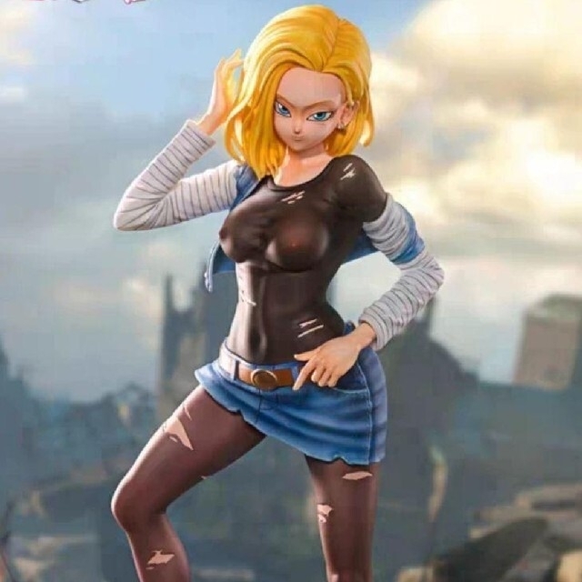 ドラゴンボール フィギュア 人造人間18号 ガレージキット