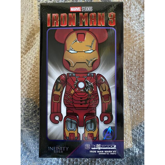 BE@RBRICK x Marvel Iron Man Mark VII 100% bearbrick MK7 mark 7 BE