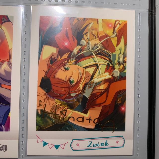 あんスタ ぱしゃこれ カード サイン入り 箔押し イラストカード 葵