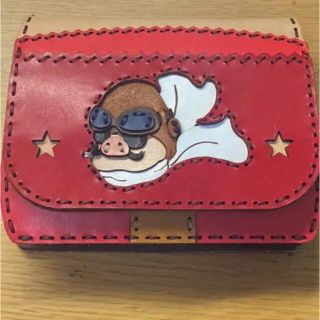 GBL】紅の豚 オジャガデザイン ショートウォレット ポルコの通販 by